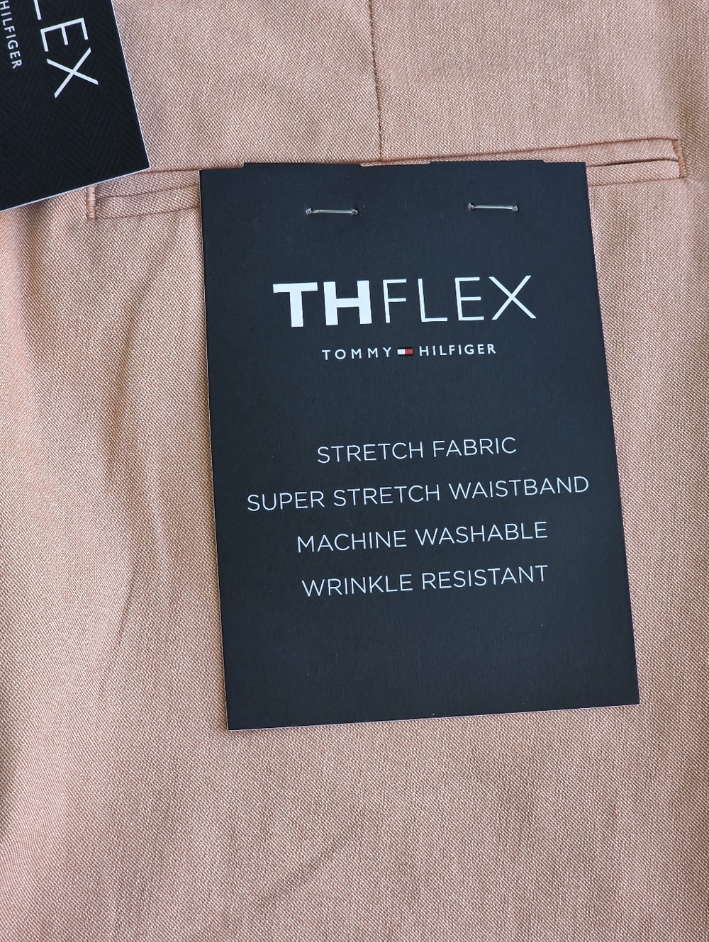 Tommy Hilfiger Men's THFLEX Dress Pants 36kx30 Coral NWT $95 MRSP Career - Picture 3 of 7